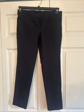 Classic Black Slim Dress Pants